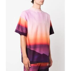 Blue Sky Inn Men's Sunset Logo Cotton Tee Size S